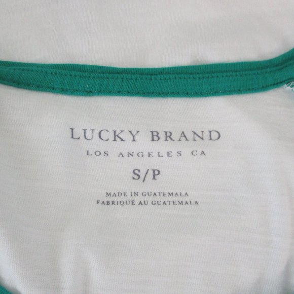 Lucky Brand Colorblock Baseball T-Shirt - Picture 7 of 8